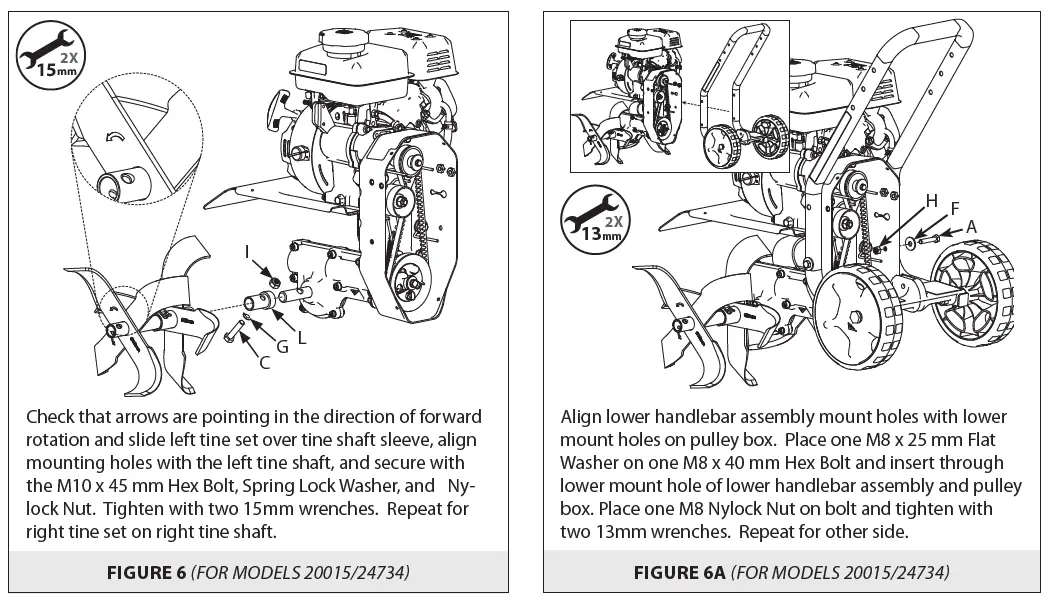 Earthquake 20015 Versa Front Tine Tiller Cultivator fig-14