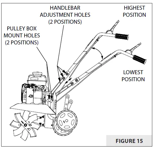 Earthquake 20015 Versa Front Tine Tiller Cultivator fig-23