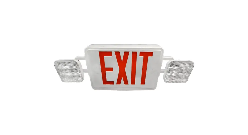 Nicor Ecl1 Led Emergency Exit Sign Combo User Manual