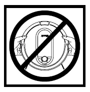 AVOID MOVING THE ROBOT & DOCK