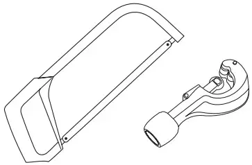 DELTA DT031141 P Trap in Chrome - Tubing Cutter