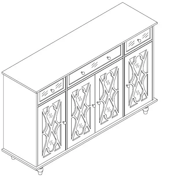 FUFU-GAGA-55 Inch-Wide-Dining & Kitchen-Storage
