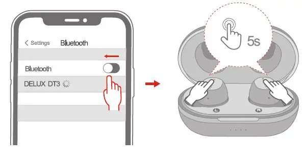 DELUX DT3 True Wireless Earbuds-fig-10