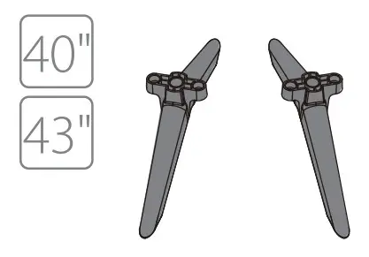 INSIGNIA NS-40D510NA21 40 - TV stands