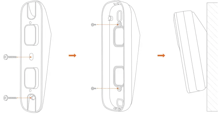 Install at an angle (optional)