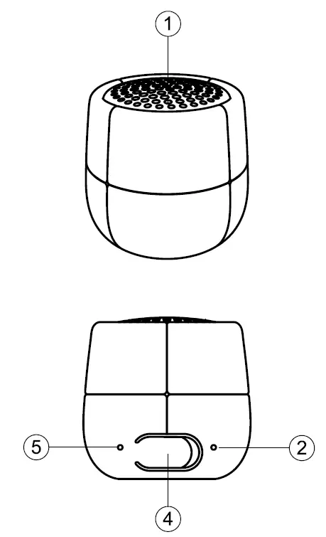 LEXON LA120-IM-MINO X 3W Floating Bluetooth Speaker 1