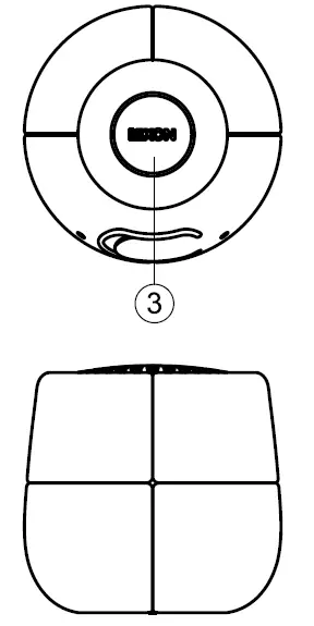 LEXON LA120-IM-MINO X 3W Floating Bluetooth Speaker 2