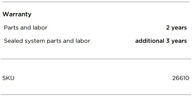 Fisher and Paykel RF170WLHUX1 Freestanding Refrigerator Freezer User Guide - SPECIFICATIONS