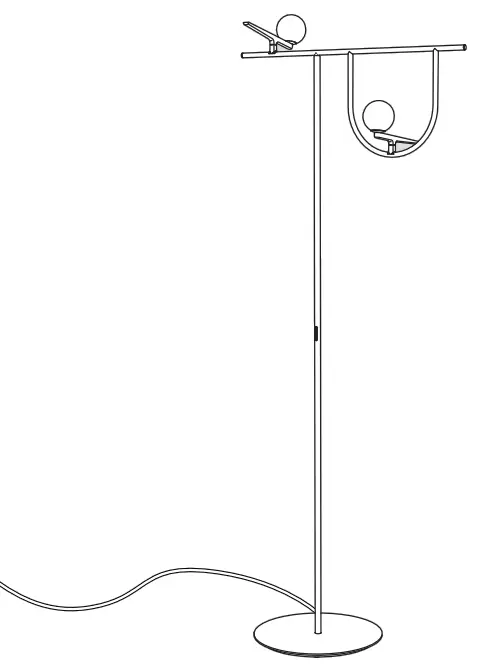 Artemide Yanzi LED Floor Lamp -