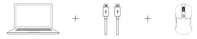 Keychron M3 Wireless Mouse User Manual - Wired Mode