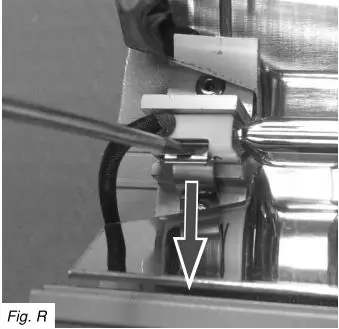 Solaira Cosy Weatherproof Infrared Heaters - Pull the clips back