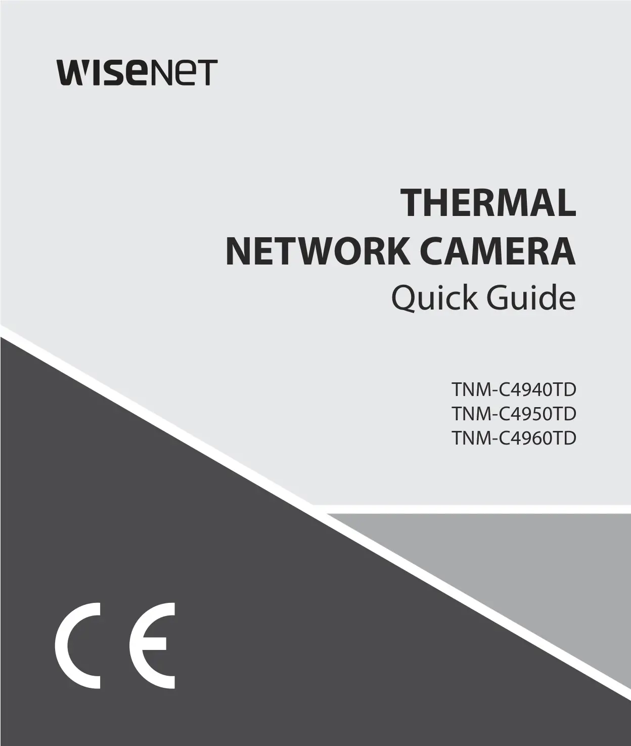 WISeNeT TNM-C4940TD Thermal Network Camera User Manual