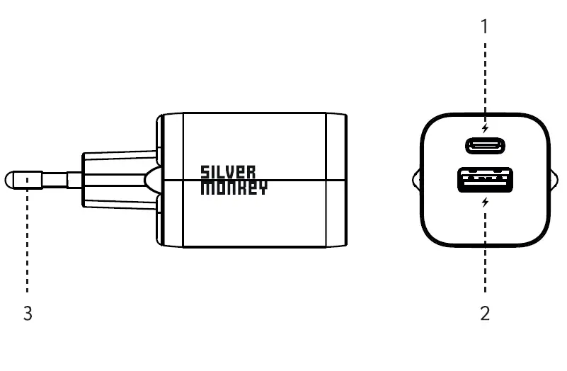 SILVER MONKEY-QC-1U1C30W-30W-USB-C-PD-Wall-Charger-fig- (3)