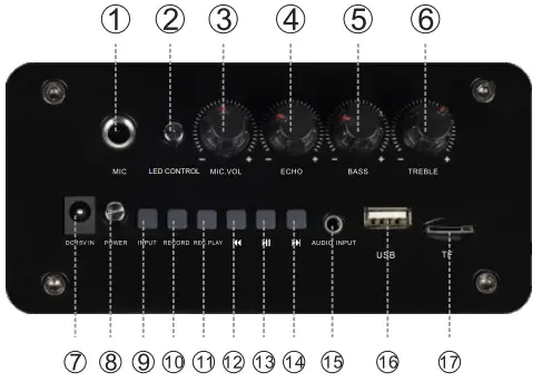 VeGue VS-0650 Portable Speaker - FIG 3