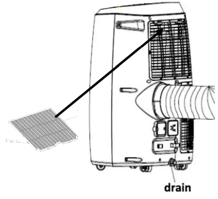 electriQ P16HP Portable Air Conditioner with Heat Pump -fig 12