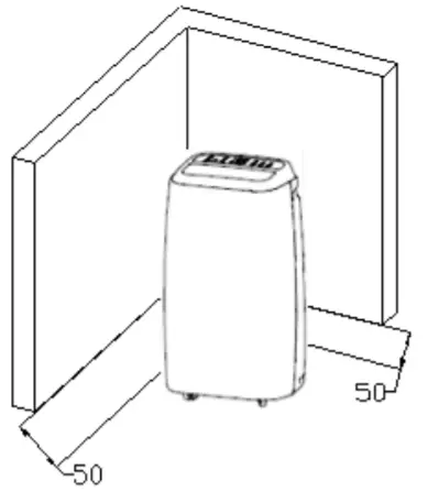 electriQ P16HP Portable Air Conditioner with Heat Pump -fig 5