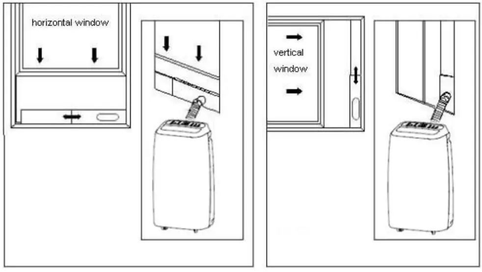 electriQ P16HP Portable Air Conditioner with Heat Pump -fig 7