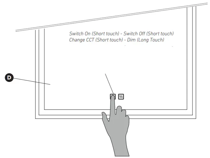 artika WMIRH-SACH-2431-C Anti-Fog LED Wall Mirror -figure 12