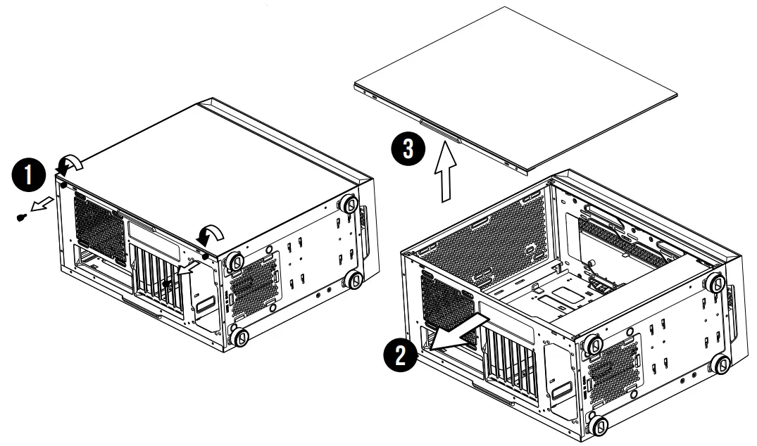 GAMDIAS MARS M1 MID-TOWER PC CASE - PANEL