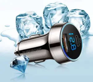 SUPERONE C2 Pure Copper USB C Car Charger