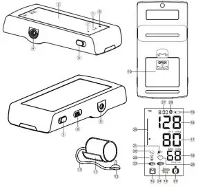 microlife BP A7 Touch BT Bluetooth Blood Pressure Monitor-Microlife BP A7 Touch BT