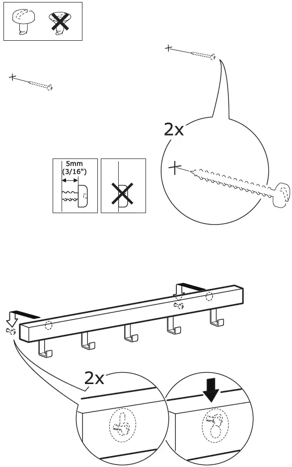 IKEA TJUSIG Installation 4