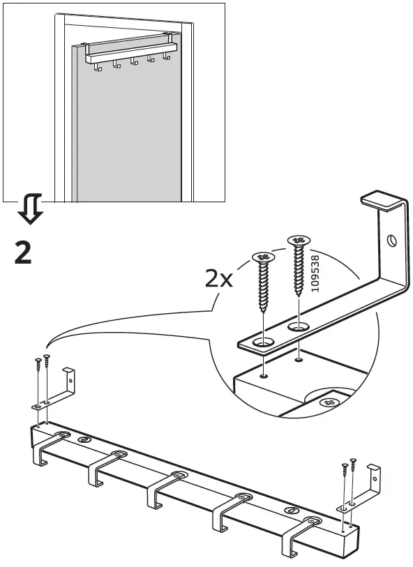 IKEA TJUSIG Installation 5