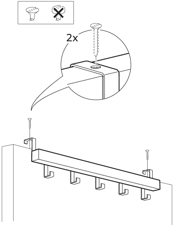 IKEA TJUSIG Installation 7
