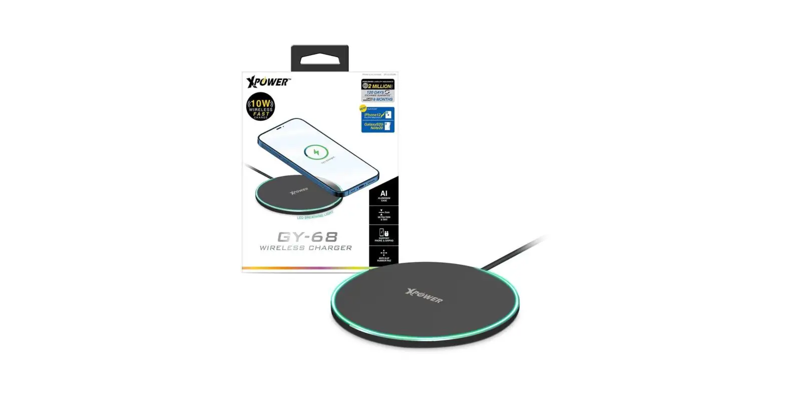 Xpower Xp-gy-68 Wireless Charger User Manual