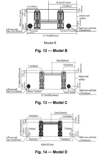 Carrier Ductless Split Unit System 40MAHB- Fig 14