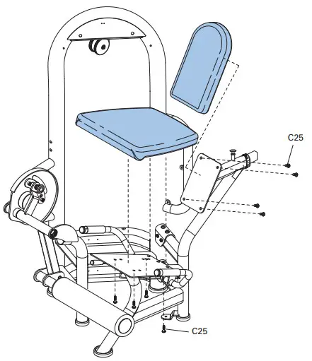 MATRIX AURA Series G3-S71 Leg Extension- 4