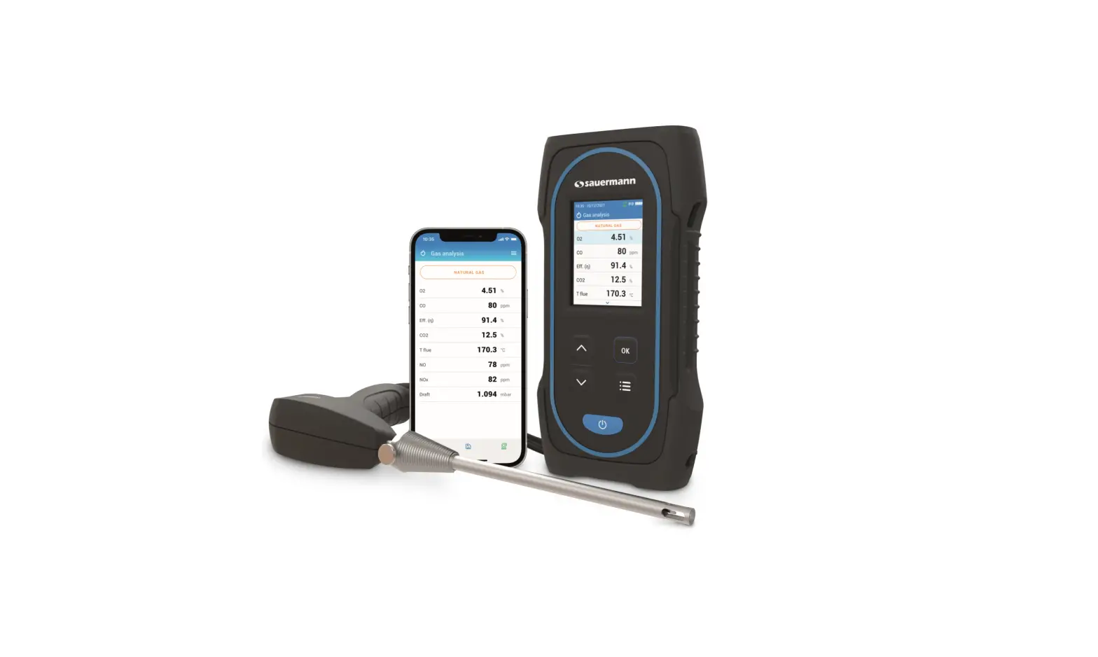 Sauermann Si-ca 030 Two Gas Residential Combustion Analyzer Kit User Guide Sauermann Si-ca 030 Two Gas Residential Combustion Analyzer Kit User Guide