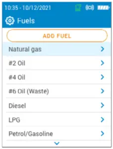Combustion Analysis, Saving & Printing