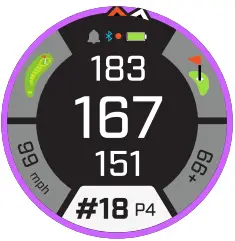 Bushnell Golf 362150 ION Elite GPS Rangefinder Watch - Blue Slope ring 2