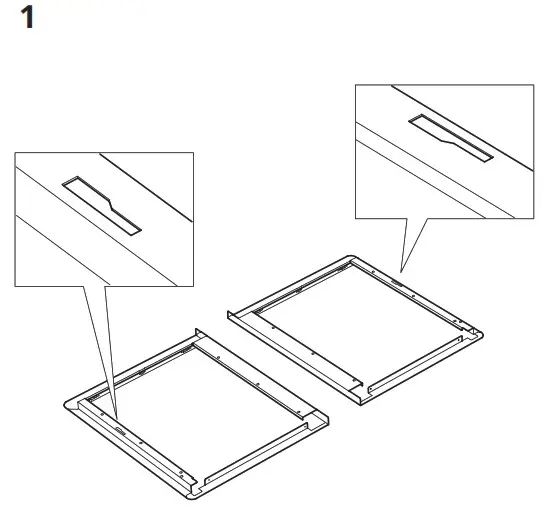 IKEA 604.850.99 TROTTEN Drawer Unit with 3 Drawers- 1