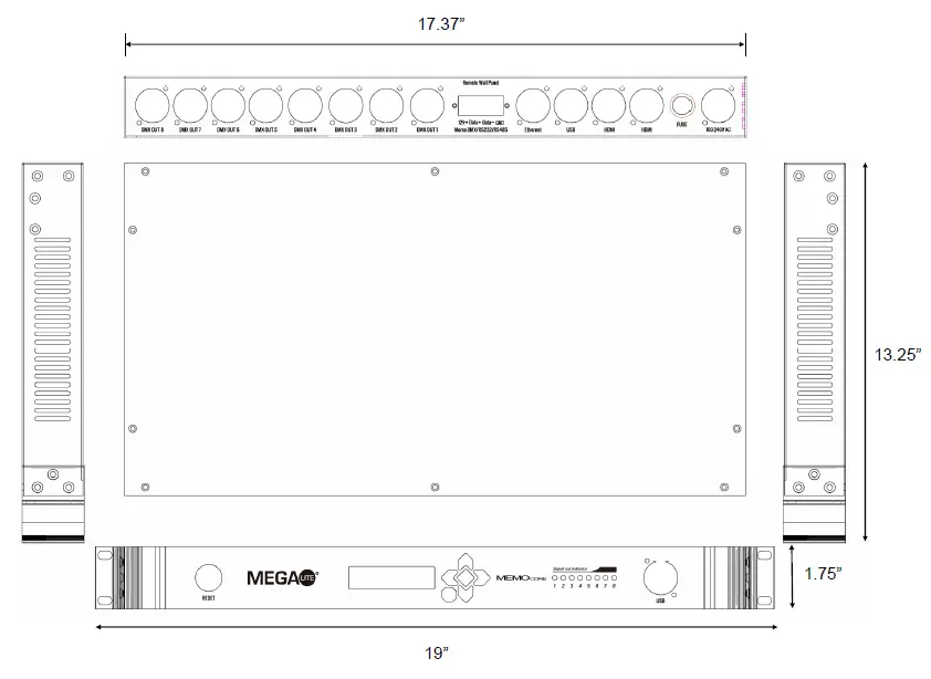 MEGA LITE MEMO CORE Control Unit fig-10