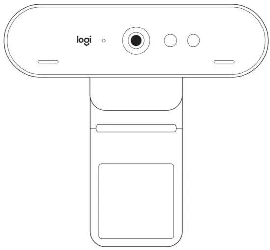logitech 960 001105 4K Brio Ultra HD Business Webcam
