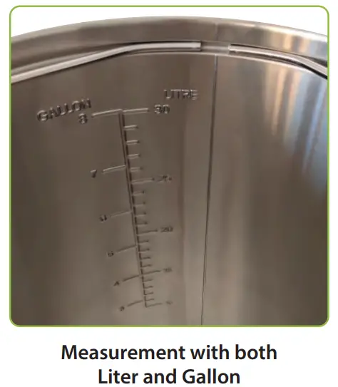 nutrichef PKBRKTL200 Home Beer Brewing Machine with Inner Malt Pipe and Filter Screen- PARTS