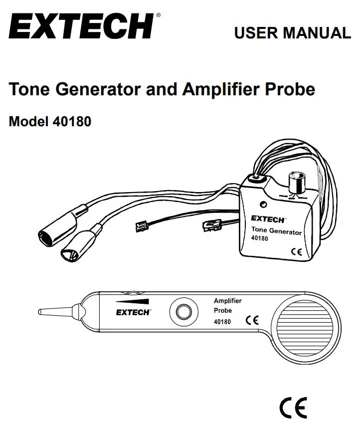 EXTECH Tone Generator and Amplifier Probe