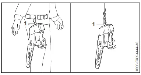 STIHL MSA 161 T Handle Battery Chainsaw - Chainsaw