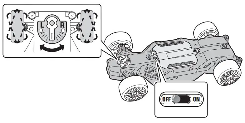 NIKKO 10130 1.16 Racing Series Voiture DE Course User Guide - How to use