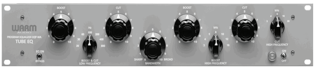 WARM AUDIO EQP WA Tube Amplified Program Equalizer - HISTORY