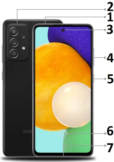 SAMSUNG A32 - About your phone 3