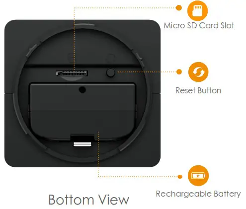 IMOU IPC B46LN White Wireless Outdoor Security Camera - Product Overview Bottom View