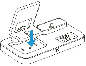 Ubio ST-AB 3-in-1 Wireless Power Charging Station 2