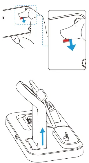 Ubio ST-AB 3-in-1 Wireless Power Charging Station 5