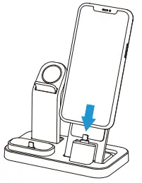 Ubio ST-AB 3-in-1 Wireless Power Charging Station 6