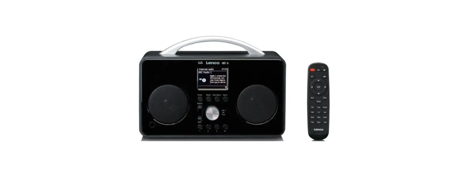 Lenco Pir-645 Portable Internet Dab+/fm Radio With Bluetooth And Rechargeable Battery User Manual