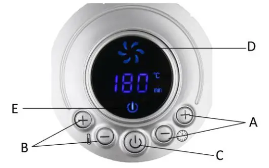 emerio AF-116131.1 Smart Fryer - minutes