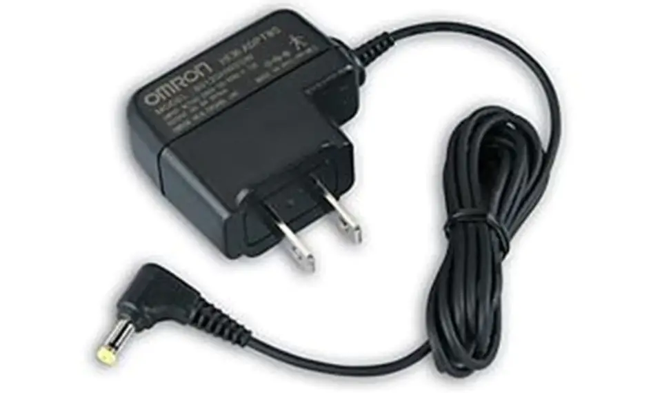 Hem-adpt907 Ac Adapter For Omron® Digital Blood Pressure Monitor Instruction Manual